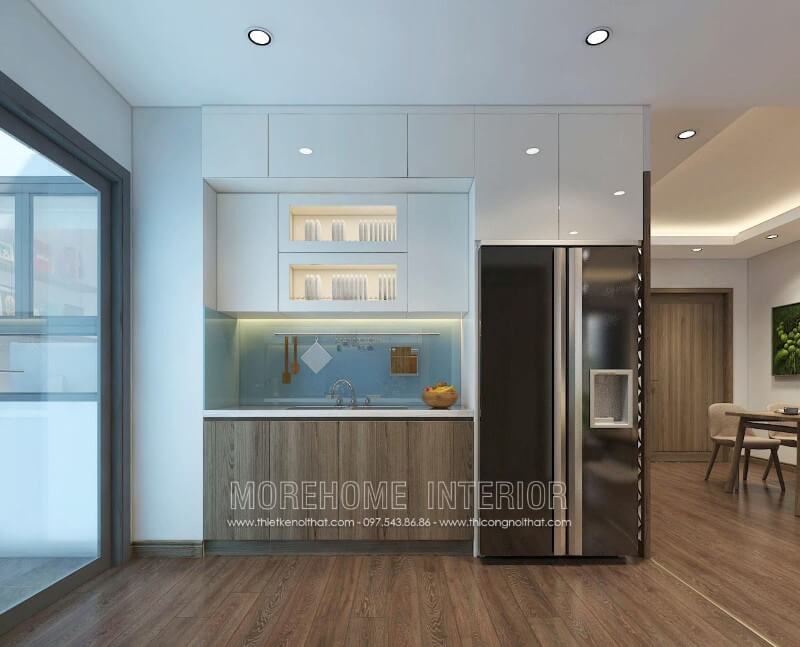 [Gợi ý] Mẫu thiết kế tủ bếp hiện đại đẹp cho nhà nhỏ năm 2020-2021